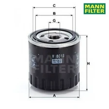 Oil filter Mann filter W8013 for Renault Laguna coupe Nissan