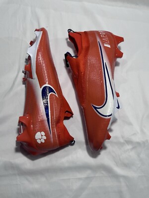NIKE VAPOR EDGE ELITE 360 GHOST LACES CLEMSON TIGERS FOOTBALL CLEATS SIZE 16