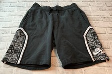 Vintage Nike Team Sports Art Black Shorts Size Medium Red Tag Excellent