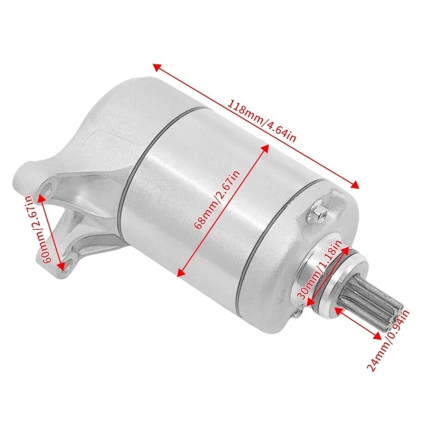 Starter Motor For Yamaha FZX750 FZ750 FZR750 FZR750R FZR1000 OEM: 3GM-81800-50 Foto 2 de 4