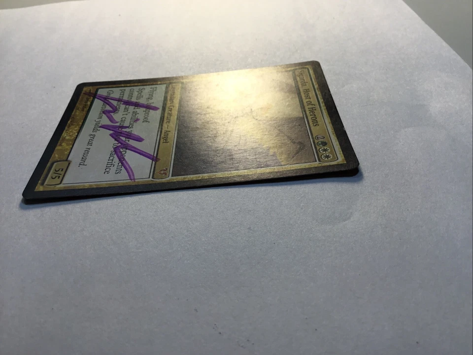 MTG Magic Sigarda, Host of Herons Avacyn Restored Artist Signed Chris Rahn Lp - Image 4 of 4