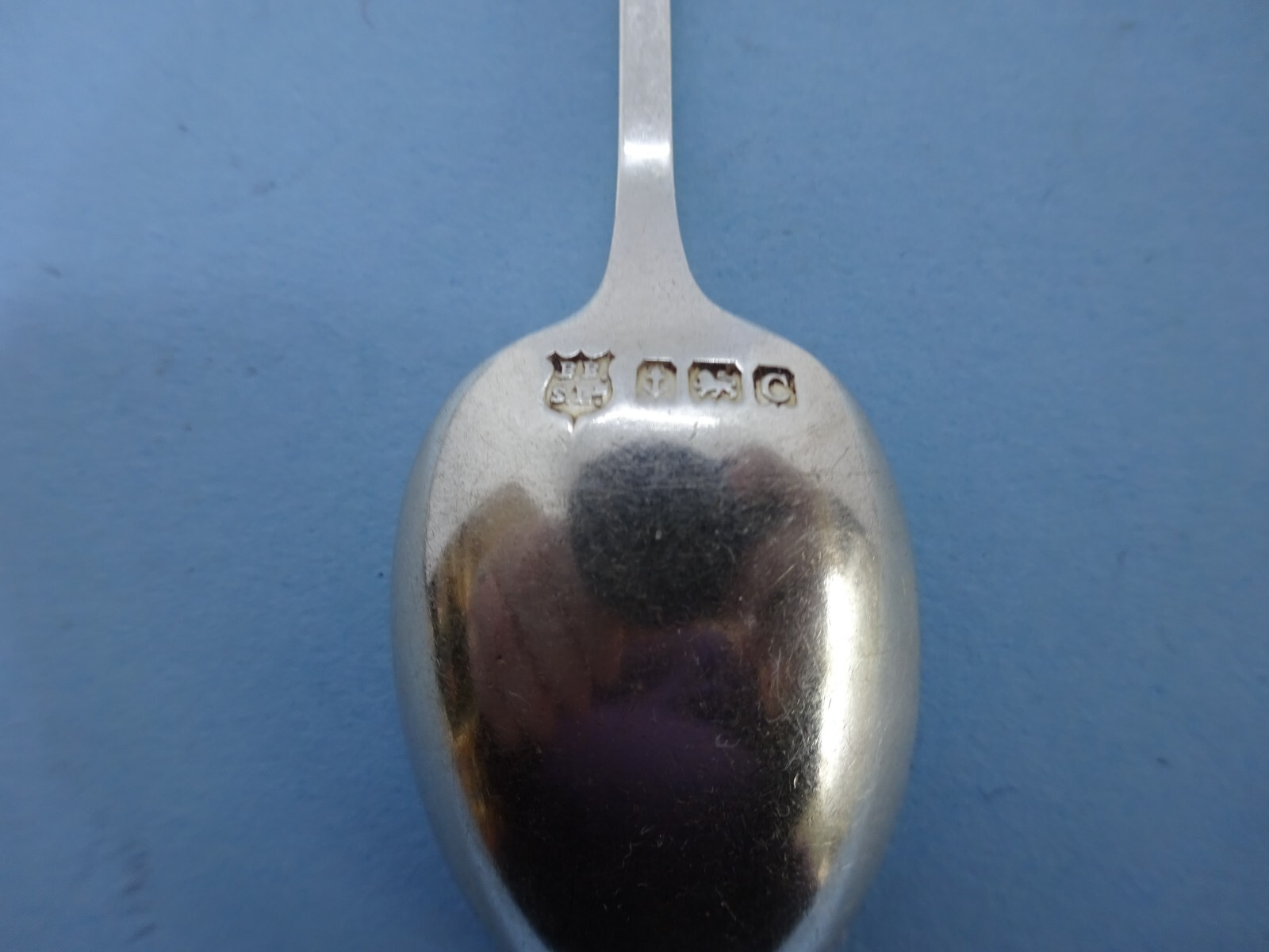 ADMIRALTY NAVAL SERVICE GOLF SOC. Solid Silver Prize SPOON Barker Bros
