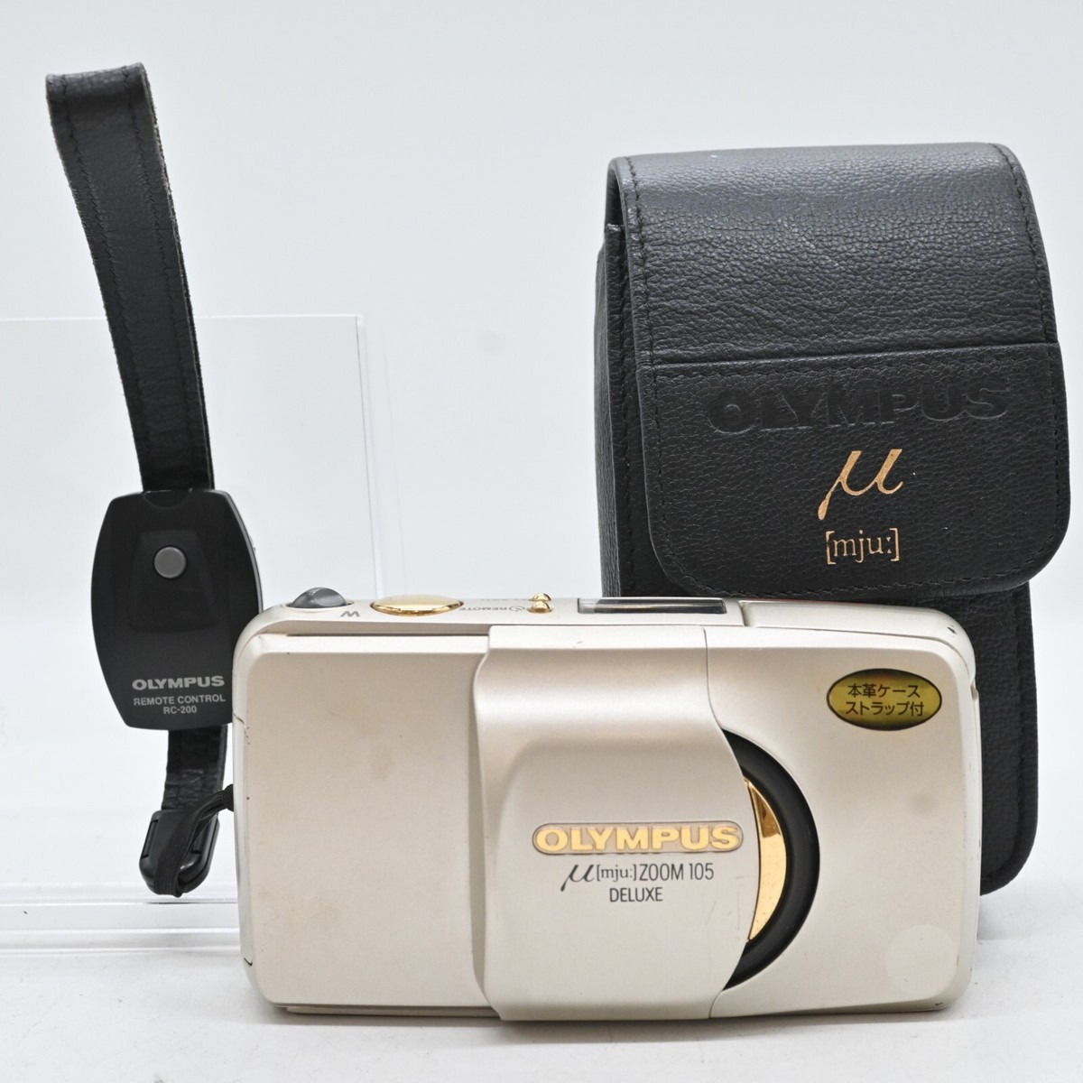 Olympus μ mju ZOOM 105 DELUXE Point & Shoot 35mm Film Camera