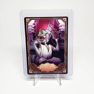 Hazbin Hotel Trading Card - Velvette 3/3 Orange HALLOWEEN Only 48