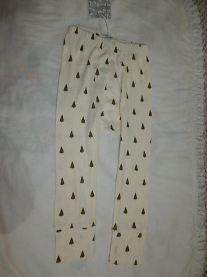 BNWT Kate Quinn Girls 5T Green Forest Tree Harem Pants New