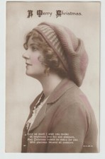 A Merry Christmas Rotary Photo Postcard XC28E