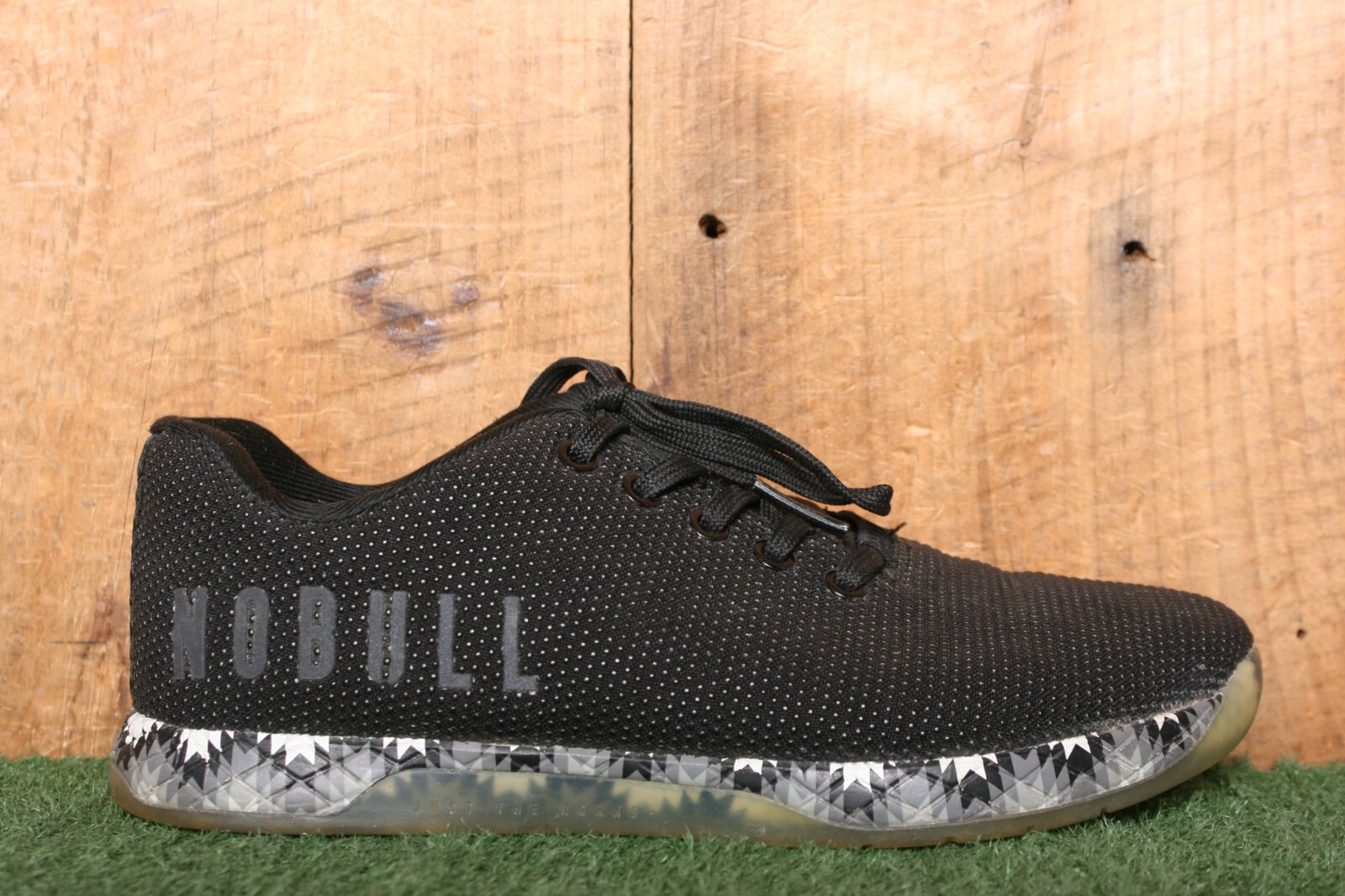 NOBULL 'Outwork' Black SuperFabric Patchwork Trai… - image 1