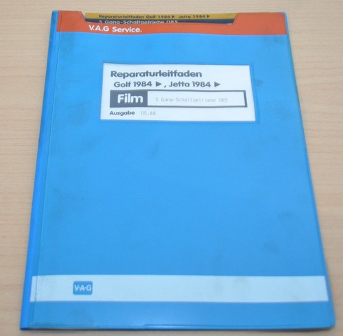 VW Golf 2 ab 1984 Jetta ab 1984 5 Gang Schaltgetriebe 085 WHB Mikrofiche
