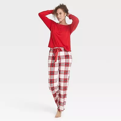 Stars above plaid pajamas hot sale