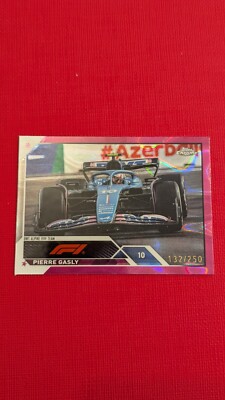 Pierre Gasly Pink Refractor 132/250 - F1 Topps Chrome 2023