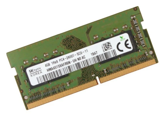 4GB DDR4 RAM PC4-2400T-S Hynix 2400 Mhz SO DIMM für QNAP NAS TS-253D, TS-453D