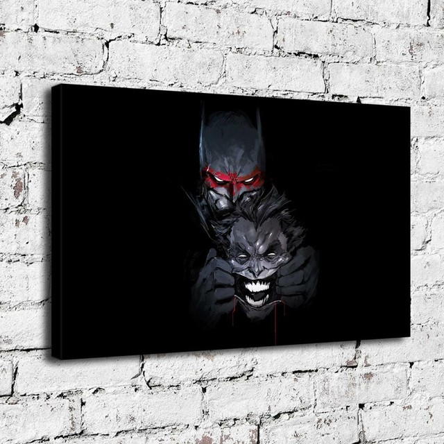 12"x20"Batman HD Canvas prints Painting Home decor Picture room Wall