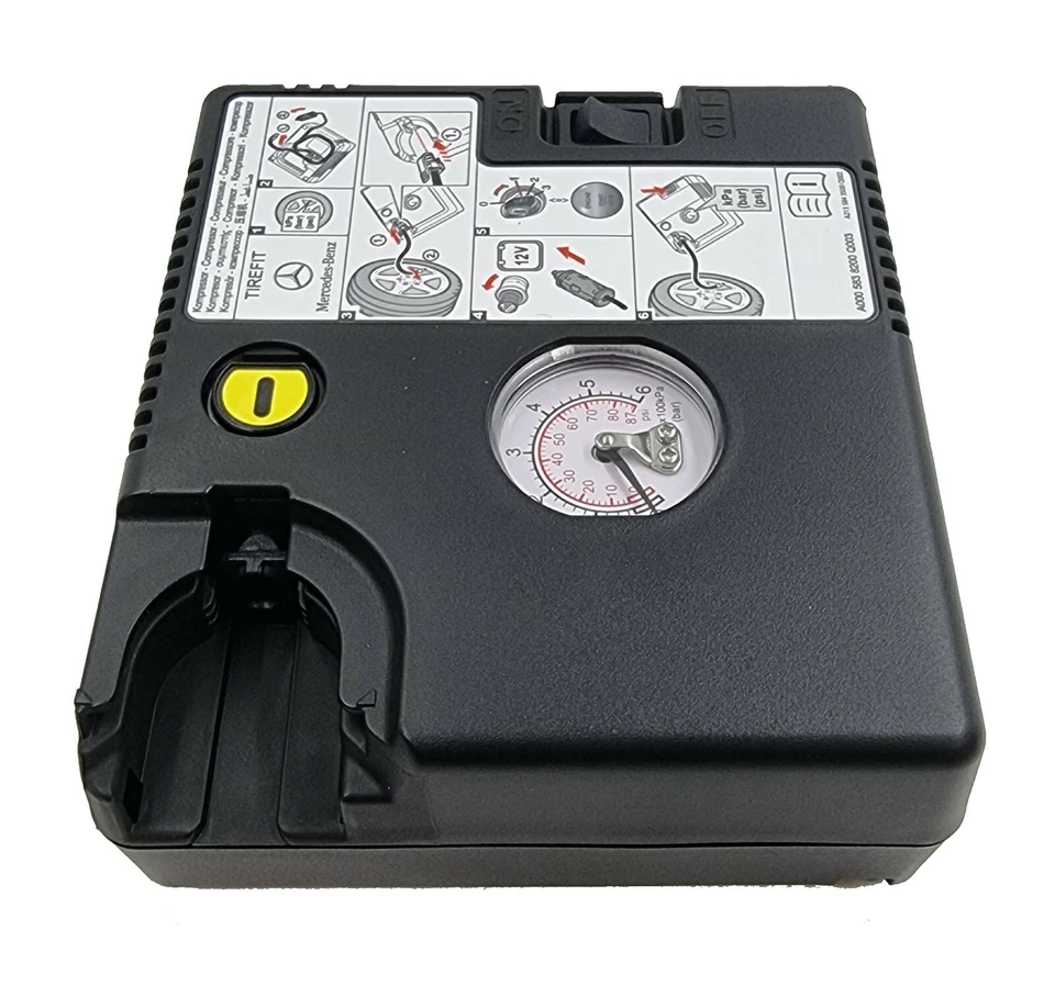 GENUINO MERCEDES CLASE C E S GLC GLA CLS GLE NEUMÁTICO BOMBA COMPRESOR INFLADOR - Imagen 2 de 4