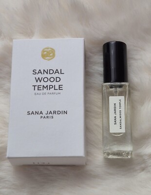 Sana Jardin Paris SandalWood Temple EDP Perfume, 5ml, NIB