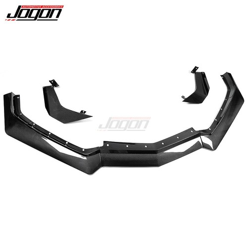 Kit de carrocería divisor de labios parachoques delantero de carbono seco para Corvette C8 Stingray Z51 2020+ - Imagen 17 de 18