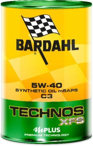 1 LITRO ACEITE DE COCHE BARDAHL TECHNOS XFS 5W40 C3 - Imagen 1 de 1