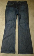 7 for All Mankind "long bootcut" Women's Dark wash jeans 29 32 x 31 