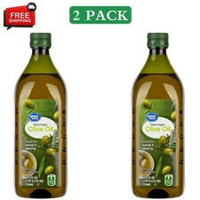 Great Value: 100% Extra Virgin Olive Oil, 25.5 fl oz (2 pack)