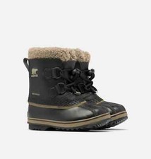 SOREL Z4858 Toddler Yoot Pac TP Black Waterproof Snow Boots Size US 12 EU 29