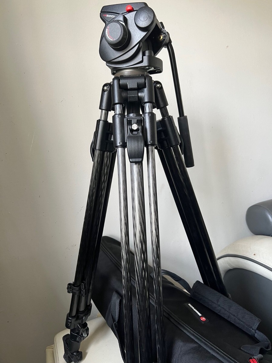 Manfrotto 351MVCF Tripod With Manfrotto 503HDV Head Camera Plate
