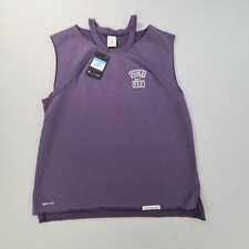 Nike Shirt Womens Medium Purple Dri-Fit Standard Issue Queen Of Courts Ladies