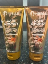 Mielle Oats Honey Blend Soothing Hair Balm Sensitive Scalp 6oz Lot of 2