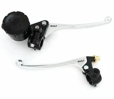 Kawasaki Master Cylinder w/ Clutch Lever Set - 14mm Piston - For 7/8" Handlebars