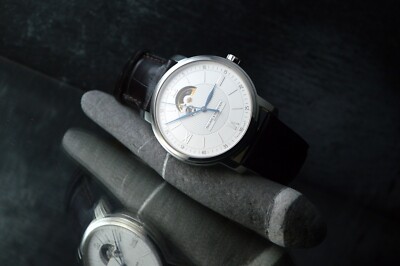 BAUME & MERCIER FULL SET TOP ZUSTAND CLASSIMA EXECUTIVES AUTOMATIK 42MM WEISS