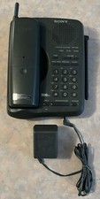 VTG. Sony SPP-935-Cordless Telephone-Classic Gray-Speaker Phone-900 MHz