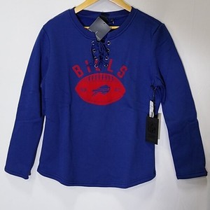 Women's Buffalo Bills Fleece Sweatshirt with Lace Neck | eBay