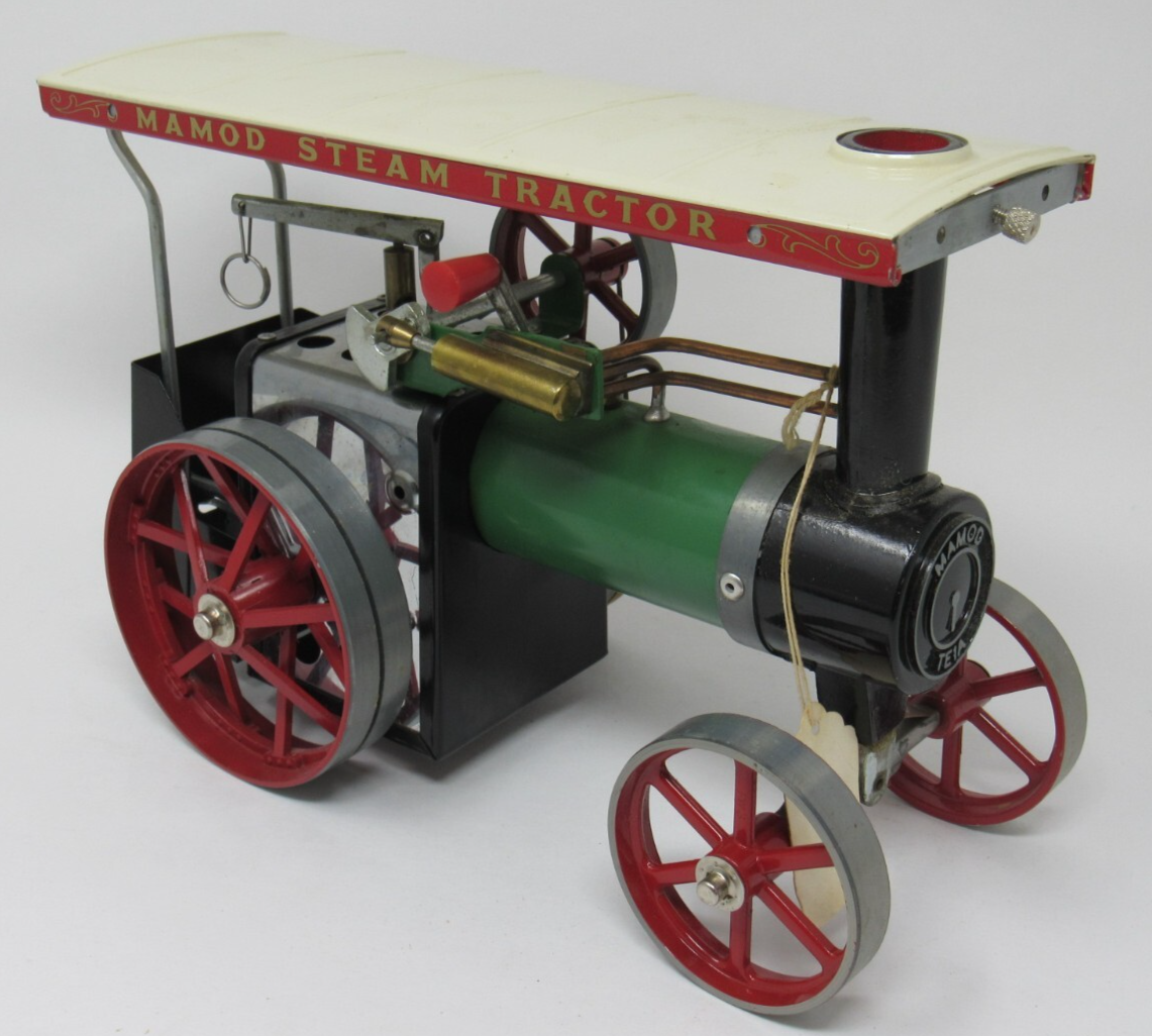 VINTAGE Mamod Steam Engine Tractor Toy TE1a TE 1a with Box