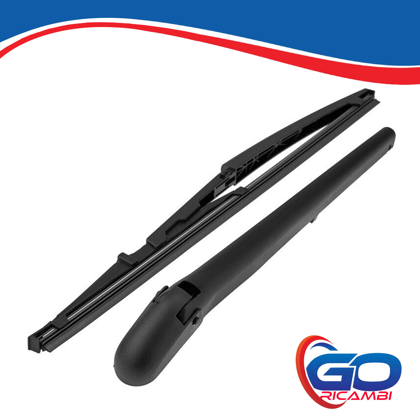 TarosTrade Set Braccio E Spazzola Tergilunotto Posteriore 350mm Per Lexus RX (2003-2009) - Ricambio Auto Specifico