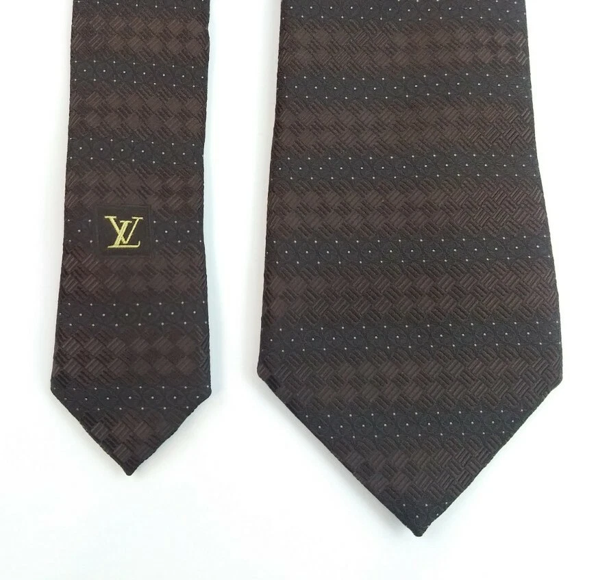 Louis Vuitton Monogram Classic Silk Tie