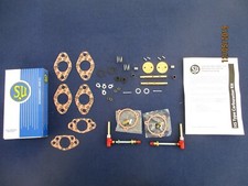 TRIUMPH SPITFIRE MK1,2, 3,4 1200/1300 DOLLY HS2 TWIN SU CARBURETTOR REBUILD KIT