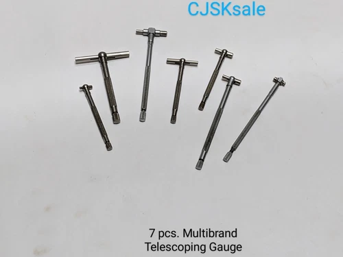 7 pcs. Multibrand Telescoping Gauge (USED).