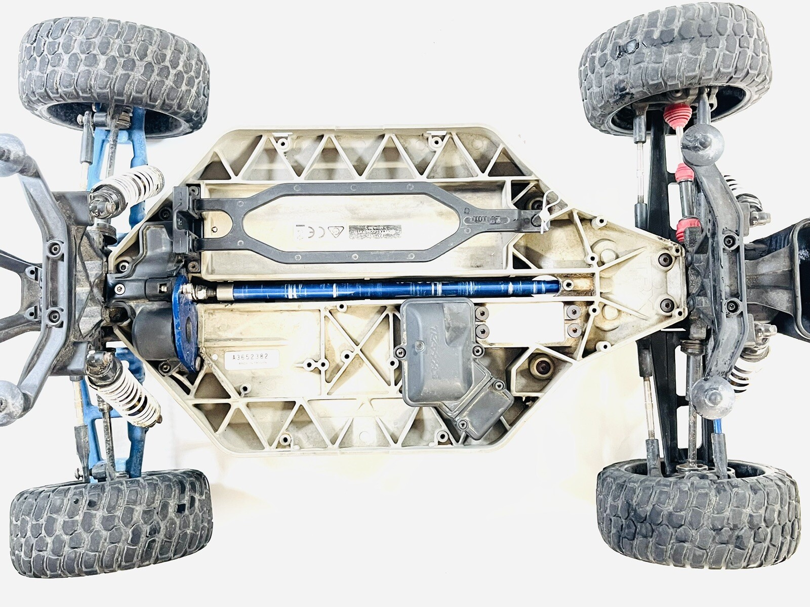 Traxxas Slash 4x4 HCG Race Roller Slider 1/10 Rc Chassis With Upgrades