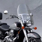 18" x 16" Large Clear Windshield Windscreen For Honda VT750 Shadow Aero 1"&7/8"
