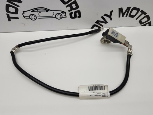 2011 JAGUAR XJ X351 3.0 DIESEL NEGATIVE BATTERY CABLE WITH CLAMP AW9310C679AD - Picture 3 of 6