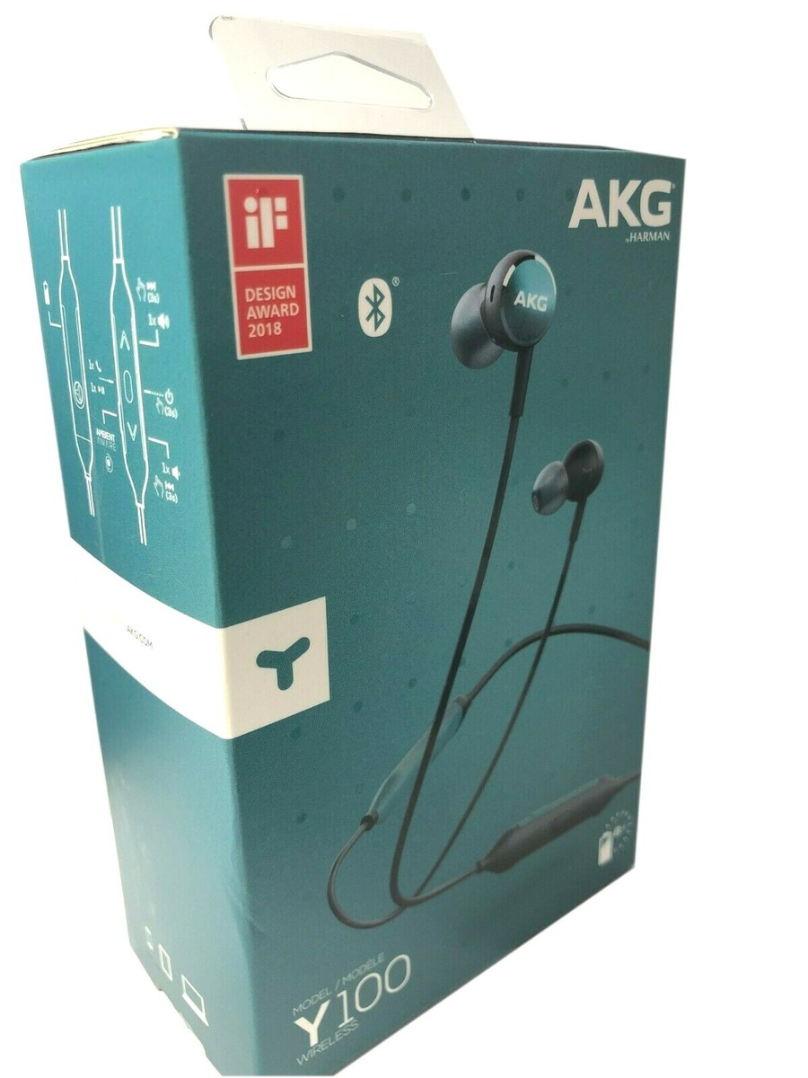 値下げ中【新品未使用】AKG Y100 Bluetoothワイヤレスイヤホン Samsung AKG Y100 Wireless Bluetooth Earbuds - Black | eBay