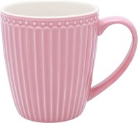 Greengate Alice Dusty Rose Tasse Kaffeetasse H: 10 Cm Rosa 0,35 GrößE H 10 Cm