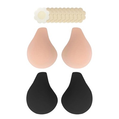 Pushup Lift Sticky Bra Invisible Create Flattering Cleavage Without Straps