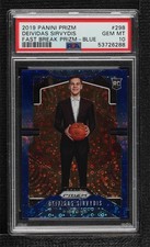2019 Prizm Rookie Fast Break Blue /175 Deividas Sirvydis #298 PSA 10 GEM MT 1g3