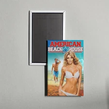 American Beach House Mini Movie Poster Fridge Locker Magnet