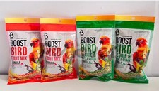 BOOST BIRD Premium Bird Food Budgies Forpus Monk Parrots Cockatiels Green Cheek