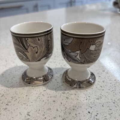 Lesser & Pavey Akanthus 2 x Eierbecher Set Design Geschenk Küche Essential Ostern