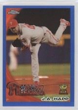 2010 Topps Chrome Blue Refractor 26/199 JA Happ #29 n1u