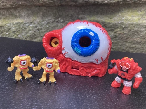 Vintage 1994 Toymax Body Wars Eye-Liminator Eye Playset Micro Figure Cleveland