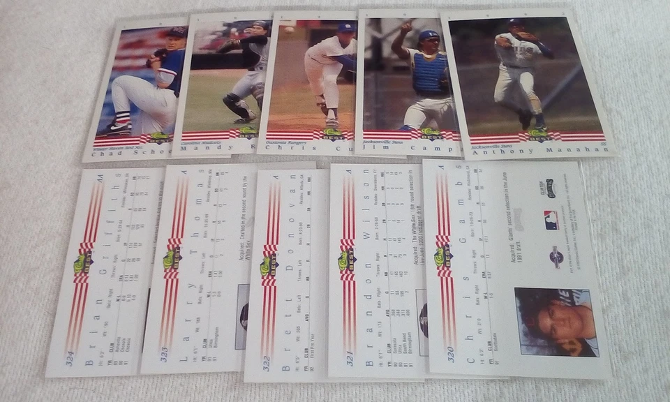 1992 Classic/Best Baseball 300-400 part. set Pick cards that you may want/need. - Image 3 of 4