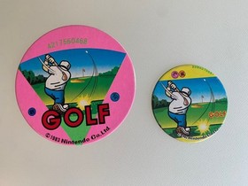 Nintendo Famicom Menko 6 Piece 1983 Pinball Golf Tennis Lot 15+
