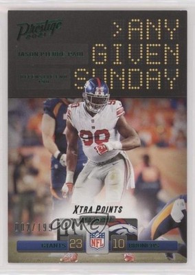 2021 Prestige Any Given Sunday Xtra Points Green 2/199 Jason Pierre-Paul 0q3